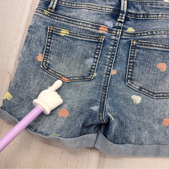 Cat & Jack Denim Overall Shorts, Size Youth SIZE M(7/8) - Picture 11 of 16